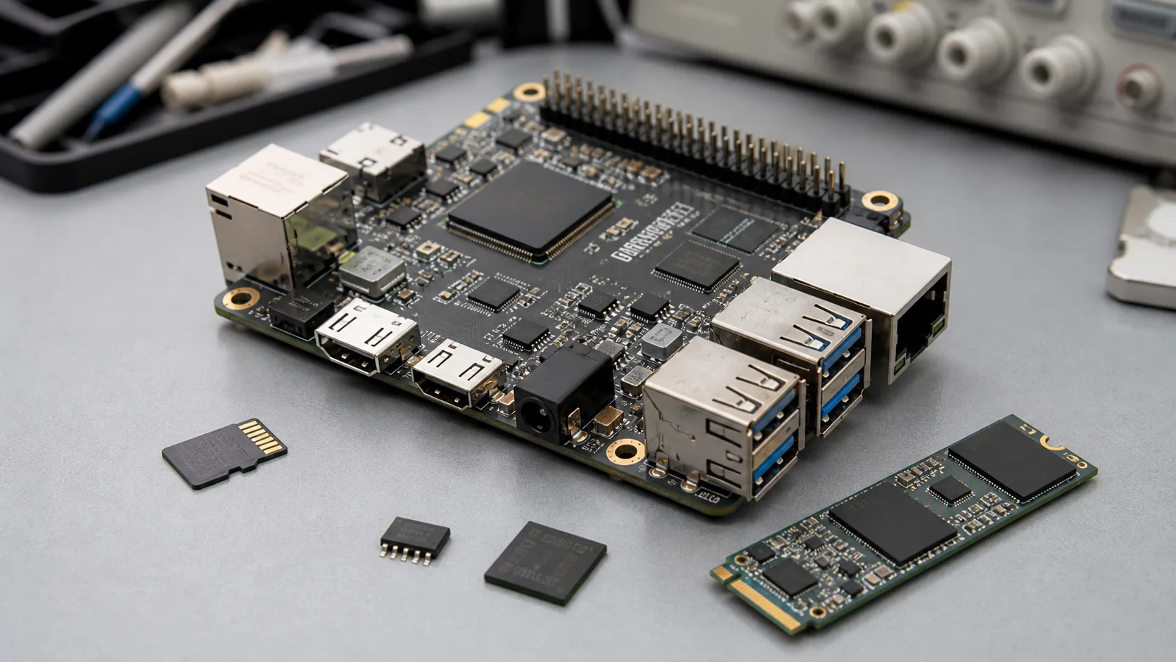 Linux SBC Storage Planning: eMMC, SD Card, SPI Flash, and NVMe for Embedded Devices