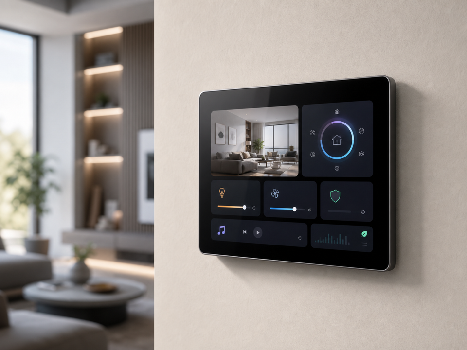 Wall-mounted smart control panel product