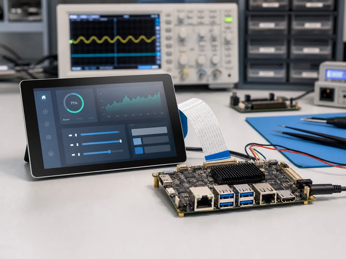 حلول SBC لواجهات HMI